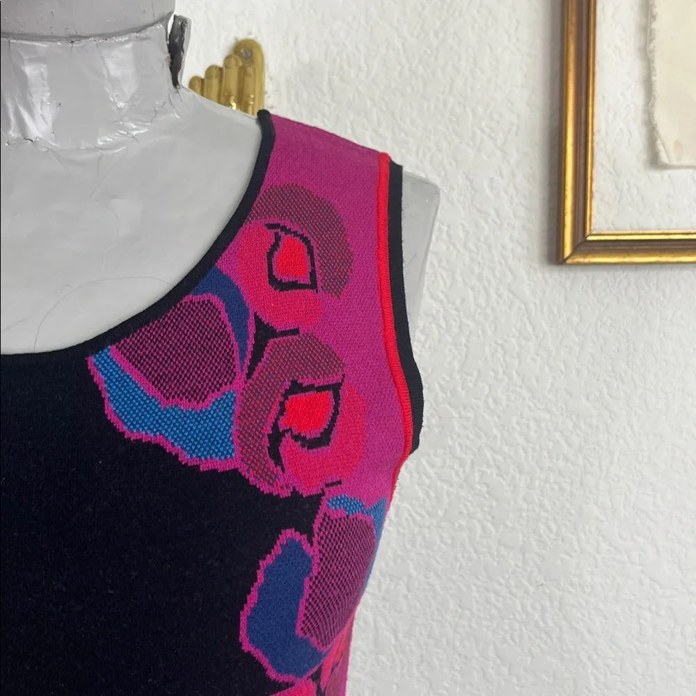 DIANE von FURSTENBERG DVF Dress Rose Jacquard Flare Dress - Picture 5 of 13